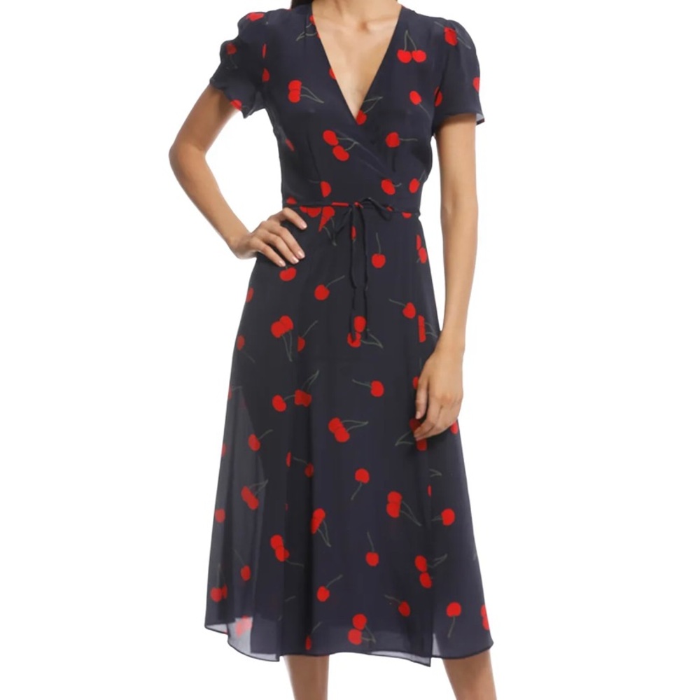realisation par “teale dress” cherry Print, medium